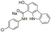 sodium N-(4-chlorophenyl)-2-hydroxy-9H-carbazole-1-carboxamidate CAS#: 93964-27-3