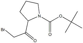 tert-butyl 2-(2-bromoacetyl)pyrrolidine-1-carboxylate CAS#: 96551-92-7