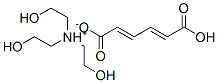 tris(2-hydroxyethyl)ammonium hydrogen (E,E)-hexa-2,4-dienedioate CAS#: 94199-96-9