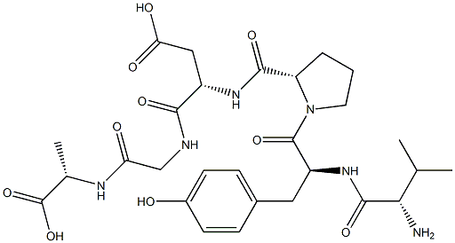 valyl-tyrosyl-prolyl-isoaspartyl-glycyl-alanine CAS#: 93245-71-7
