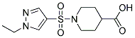 1-(1-ETHYL-1 H-PYRAZOLE-4-SULFONYL)-PIPERIDINE-4-CARBOXYLIC ACID CAS#: 925606-80-0