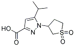 1-(1,1-DIOXO-TETRAHYDRO-1LAMBDA6-THIOPHEN-3-YL)-5-ISOPROPYL-1H-PYRAZOLE-3-CARBOXYLIC ACID CAS#: 956610-87-0