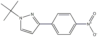 1-(1,1-Dimethylethyl)-3-(4-nitrophenyl)-1H-pyrazole CAS#: 942920-34-5