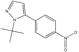 1-(1,1-Dimethylethyl)-5-(4-nitrophenyl)-1H-pyrazole CAS#: 942920-33-4