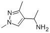 1-(1,3-DIMETHYL-1H-PYRAZOL-4-YL)-ETHYLAMINE CAS#: 911788-36-8
