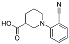 1-(2-CYANOPHENYL)PIPERIDINE-3-CARBOXYLIC ACID CAS#: 942474-51-3