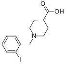 1-(2-IODO-BENZYL)-PIPERIDINE-4-CARBOXYLIC ACID CAS#: 901922-26-7