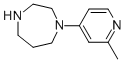 1-(2-METHYLPYRIDIN-4-YL)-1,4-DIAZEPANE CAS#: 936940-48-6