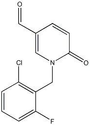 1-(2-chloro-6-fluorobenzyl)-6-oxo-1,6-dihydro-3-pyridinecarbaldehyde CAS#: 952183-37-8