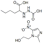 1-(2-hydroxyethyl)-2-methyl-5-nitroimidazole N-(5-carboxy-5-aminopentane)carbamate CAS#: 99616-64-5