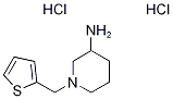 1-(2-thienylmethyl)piperidin-3-amine(SALTDATA: 2HCl) CAS#: 933707-95-0