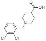 1-(2,3-dichlorobenzyl)piperidine-4-carboxylic acid CAS#: 901920-29-4