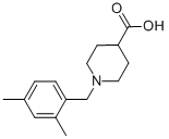 1-(2,4-dimethylbenzyl)piperidine-4-carboxylic acid CAS#: 901920-37-4
