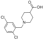 1-(2,5-DICHLORO-BENZYL)-PIPERIDINE-4-CARBOXYLIC ACID CAS#: 901920-33-0