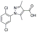 1-(2,5-DICHLOROPHENYL)-3,5-DIMETHYL-1H-PYRAZOLE-4-CARBOXYLIC ACID CAS#: 956544-14-2