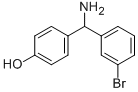 1-(3-Bromophenyl)-1-(4-hydroxyphenyl)methylamine CAS#: 936497-92-6