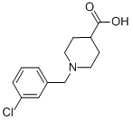 1-(3-CHLORO-BENZYL)-PIPERIDINE-4-CARBOXYLIC ACID HYDROCHLORIDE CAS#: 901920-70-5