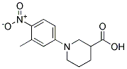 1-(3-METHYL-4-NITROPHENYL)PIPERIDINE-3-CARBOXYLIC ACID CAS#: 942474-63-7
