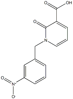 1-(3-Nitrobenzyl)-2-oxo-1,2-dihydropyridine-3-carboxylic acid CAS#: 941868-33-3