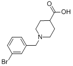 1-(3-bromobenzyl)piperidine-4-carboxylic acid CAS#: 901920-76-1