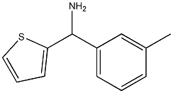 1-(3-methylphenyl)-1-(2-thienyl)methanamine(SALTDATA: HCl) CAS#: 933684-20-9