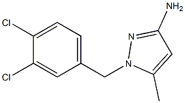 1-(3,4-dichlorobenzyl)-5-methyl-1H-pyrazol-3-amine CAS#: 956440-99-6