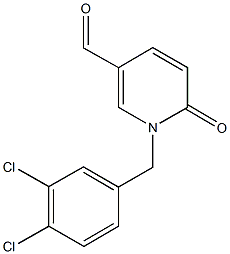 1-(3,4-dichlorobenzyl)-6-oxo-1,6-dihydro-3-pyridinecarbaldehyde CAS#: 952183-56-1
