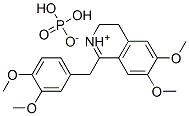 1-(3,4-dimethoxybenzyl)-3,4-dihydro-6,7-dimethoxyisoquinolinium dihydrogen phosphate CAS#: 99948-80-8