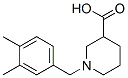 1-(3,4-dimethylbenzyl)piperidine-3-carboxylic acid CAS#: 939757-49-0
