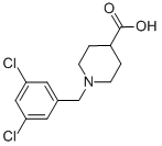 1-(3,5-DICHLORO-BENZYL)-PIPERIDINE-4-CARBOXYLIC ACID CAS#: 901920-35-2