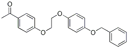 1-(4-(2-(4-(Benzyloxy)phenoxy)ethoxy)phenyl)ethanone CAS#: 937601-89-3