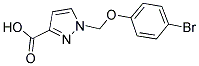 1-(4-BROMO-PHENOXYMETHYL)-1 H-PYRAZOLE-3-CARBOXYLIC ACID CAS#: 956573-70-9