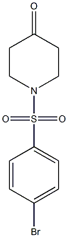 1-(4-Bromophenylsulfonyl)piperidin-4-one CAS#: 929000-54-4