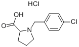 1-(4-CHLORO-BENZYL)-PYRROLIDINE-2-CARBOXYLIC ACID HYDROCHLORIDE CAS#: 910804-10-3