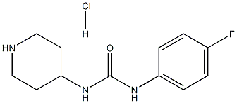 1-(4-Fluorophenyl)-3-(piperidin-4-yl)urea hydrochloride CAS#: 913634-46-5