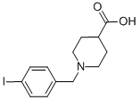 1-(4-IODO-BENZYL)-PIPERIDINE-4-CARBOXYLIC ACID CAS#: 901922-32-5
