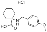 1-(4-METHOXY-BENZYLAMINO)-CYCLOHEXANECARBOXYLIC ACID HYDROCHLORIDE CAS#: 939760-93-7