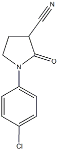1-(4-chlorophenyl)-2-oxo-3-pyrrolidinecarbonitrile CAS#: 930298-99-0