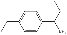 1-(4-ethylphenyl)propan-1-amine CAS#: 943113-25-5