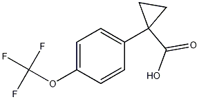1-(4-(trifluoromethoxy)phenyl)cyclopropanecarboxylic acid CAS#: 936727-93-4