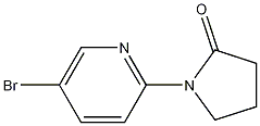 1-(5-Bromopyridin-2-yl)pyrrolidin-2-one CAS#: 928775-04-6