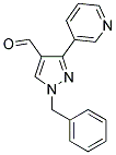 1-BENZYL-3-PYRIDIN-3-YL-1H-PYRAZOLE-4-CARBALDEHYDE CAS#: 956504-56-6