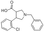1-BENZYL-4-(2-CHLORO-PHENYL)-PYRROLIDINE-3-CARBOXYLIC ACID CAS#: 939757-57-0