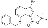 1-Boc-7-benzyloxy-3-bromoindole CAS#: 914349-40-9