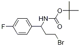 1-(Boc-aMino)-3-broMo-1-(4-fluorophenyl)propane CAS#: 924817-75-4