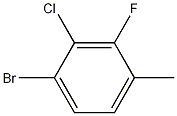 1-Bromo-2-chloro-3-fluoro-4-methylbenzene CAS#: 909122-30-1