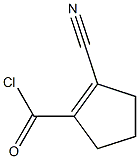 1-Cyclopentene-1-carbonyl chloride, 2-cyano- (6CI) CAS#: 98273-76-8
