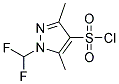 1-DIFLUOROMETHYL-3,5-DIMETHYL-1H-PYRAZOLE-4-SULFONYL CHLORIDE CAS#: 943152-92-9