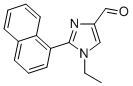 1-ETHYL-2-NAPHTHALEN-1-YL-1H-IMIDAZOLE-4-CARBALDEHYDE CAS#: 906477-09-6