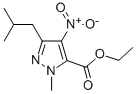 1-METHYL-3-(2-METHYLPROPYL)-4-NITRO-1H-PYRAZOLE-5-CARBOXYLICACIDETHYLESTER CAS#: 911715-33-8